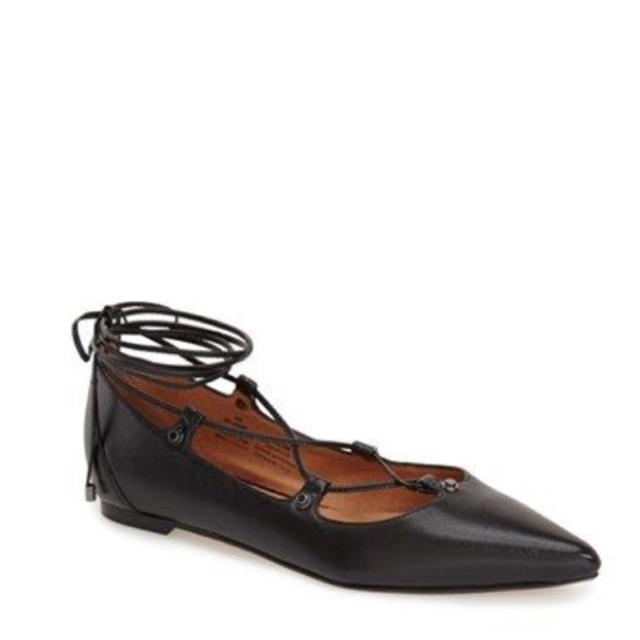 Halogen Pointy Toe Ghillie Flat - Picture 3 of 4